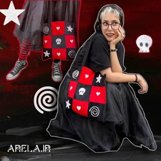 توت بگ قرمز مشکی چارخونه