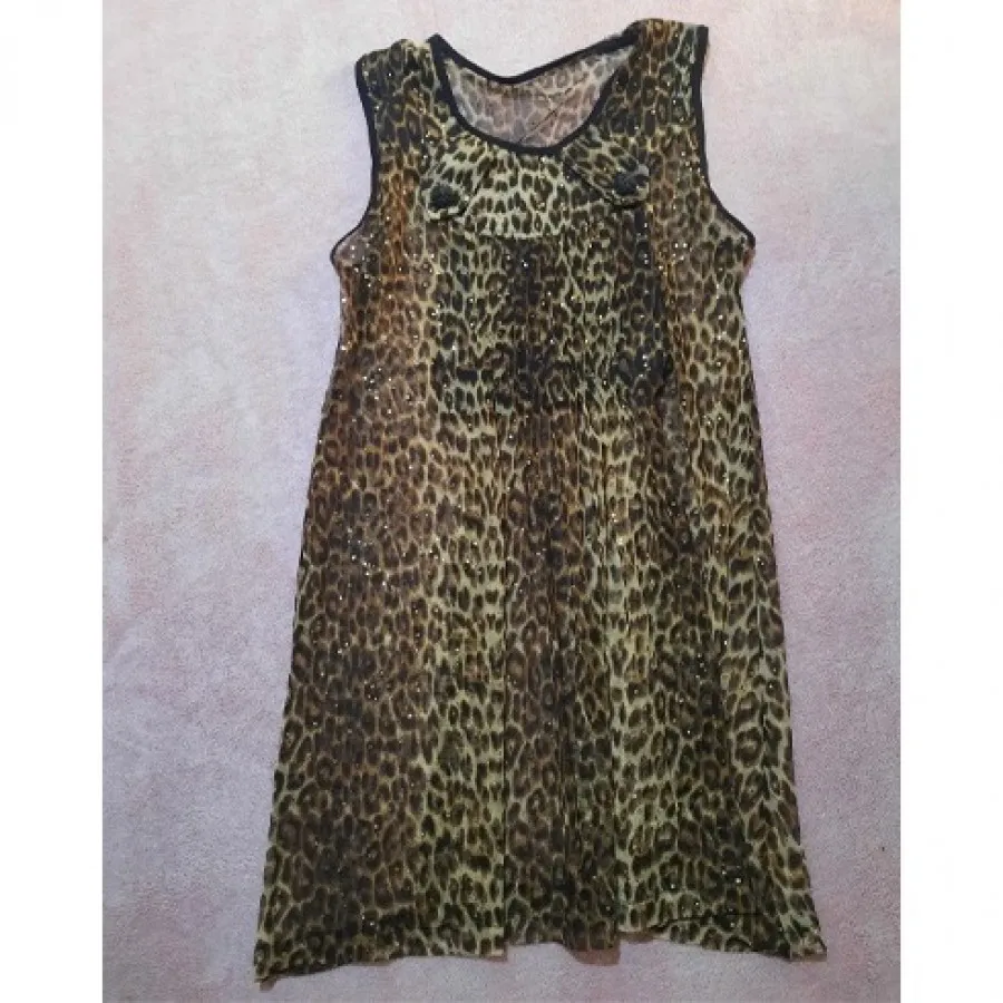 لباس خواب پلنگی توری