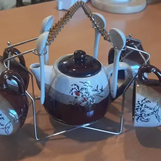 قوری و فنجان دکوری