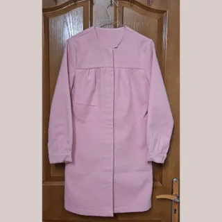 پالتو پاییزه صورتی روشن