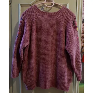 پلیور بافت گلدوزی