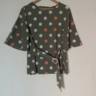 شومیز توپ توپی