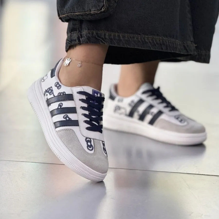 کفش کتونی شیک سرمه ای