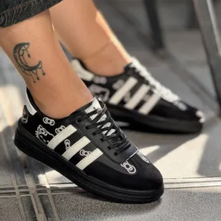 کفش کتانی شیک مشکی