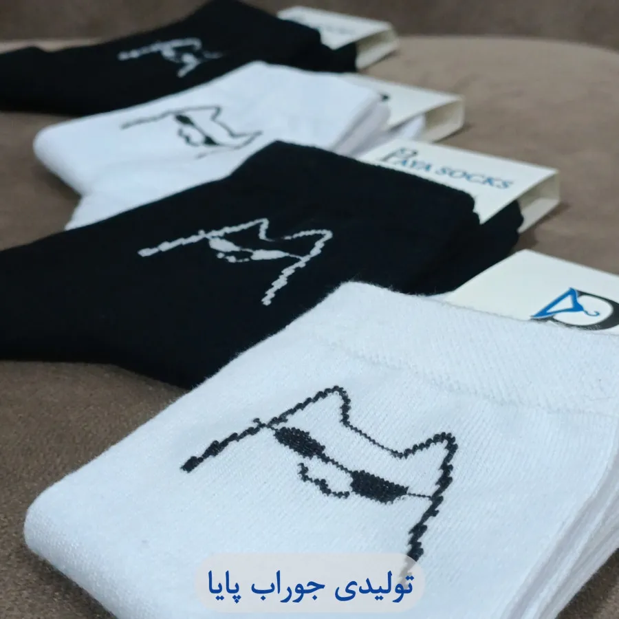 جوراب گربه ای 12 عددی