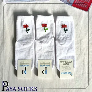 جوراب زنانه گل رز 12 عددی