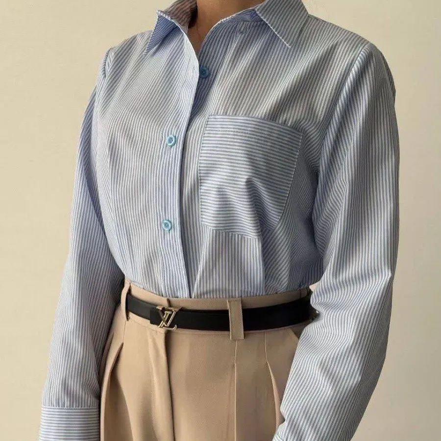 شومیز راه راه شیک