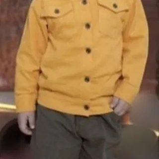 کت کتان و شلوار پسرانه