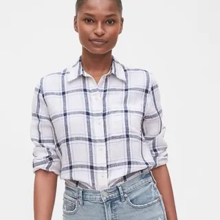 شومیز لینن Gap