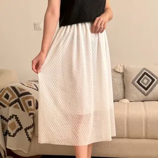 دامن کمرکش دولایه