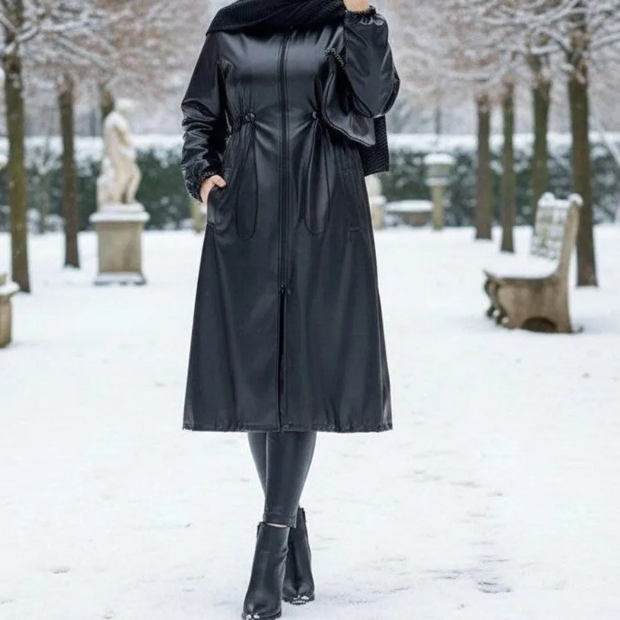 کاپشن چرمی اصل