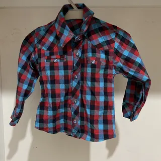 پیراهن چهارخونه