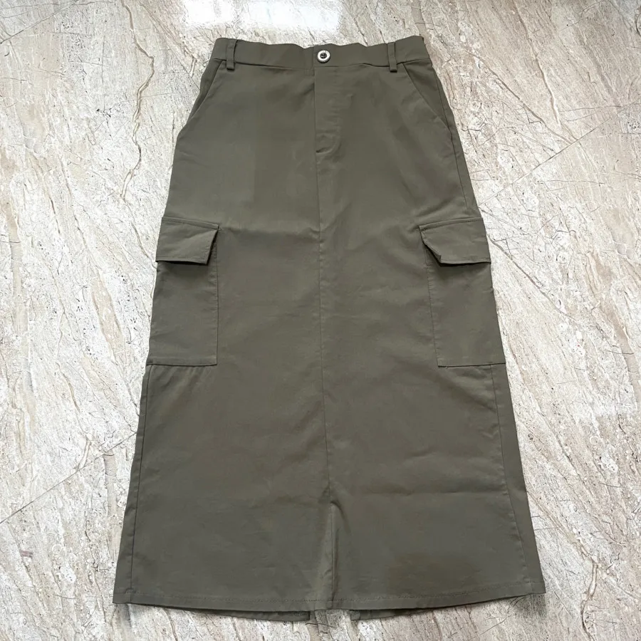 دامن کارگو کمر کش