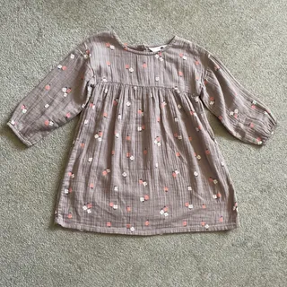 پیراهن موسلین اچ اند ام