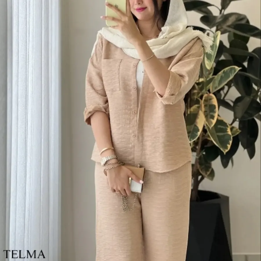 ست تلما شومیز و شلوار