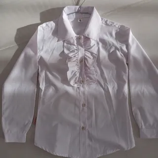 شومیز سفید بچگانه