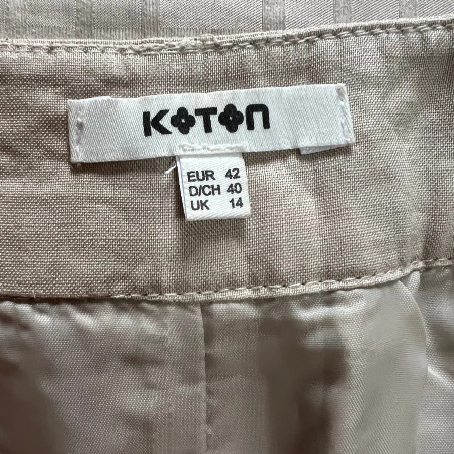 دامن کوتون لینن