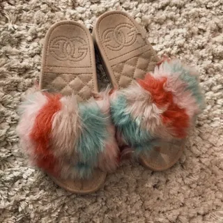 صندل یا دمپایی خز سایز 38