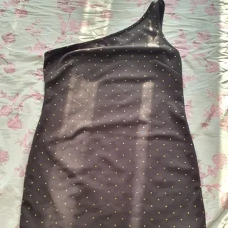 پیراهن تنگ و کوتاه مشکی