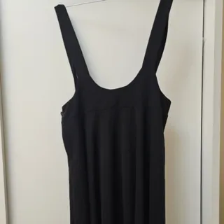 سارافون بندی مشکی کرپ