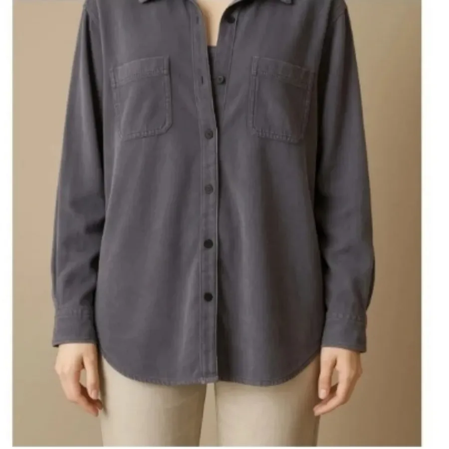 شومیز مانتو جین کاغذی