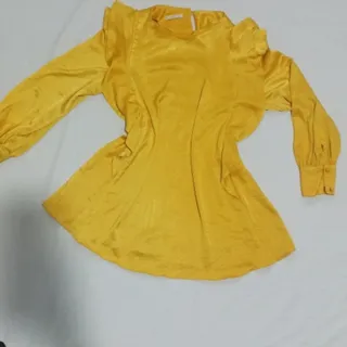 شومیز خردلی