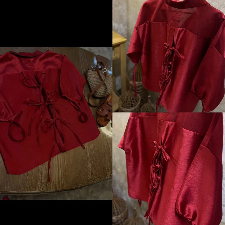 شومیز تافته عروسکی