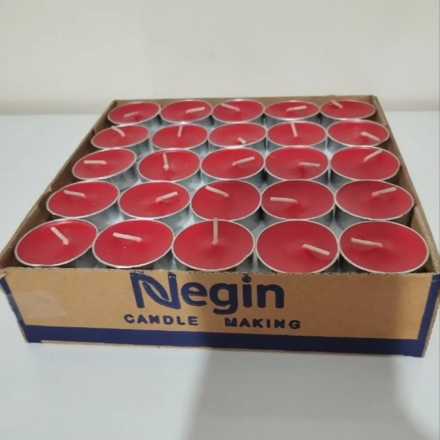 شمع وارمر قرمز 10 عددی