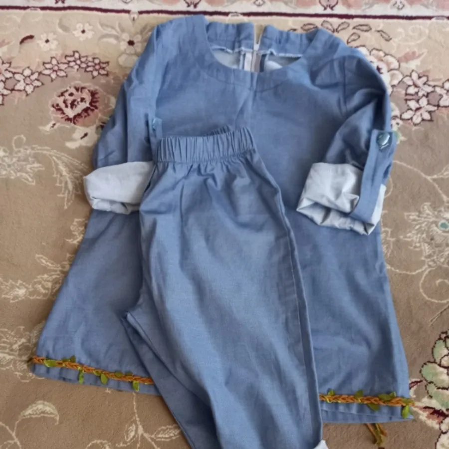 بلوزوشلوارطرح‌لی