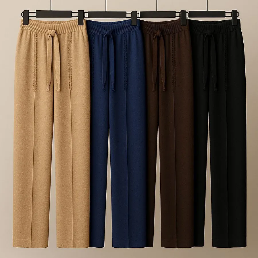 شلوار بافت تراکم بالا