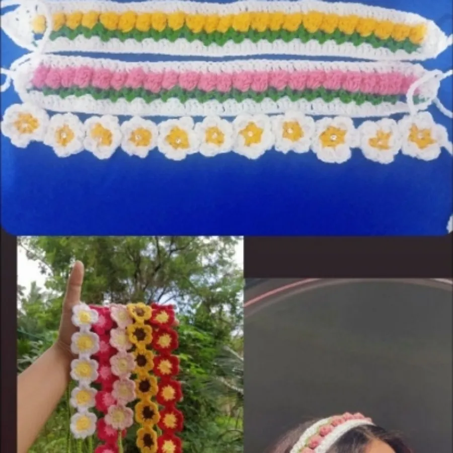 هدبند لاله ،بابونه