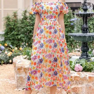 پیراهن ساحلی برند آستردار