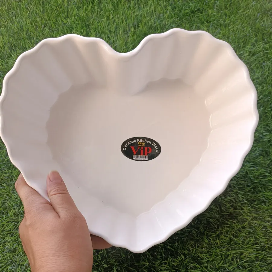 ظرف سرو قلبی با جعبه