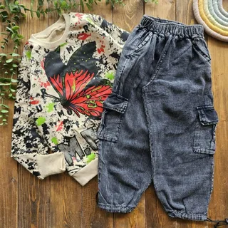 بلوز و شلوار بچگانه