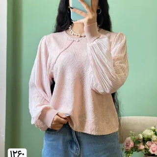 بلوزبافت مجلسی گرم