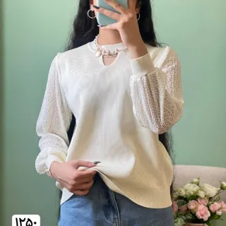 بلوزبافت مجلسی شیک