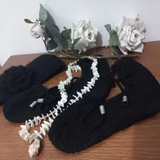 هد سر و پاپوش جورابی