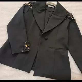 کت مجلسی زنانه کرپ