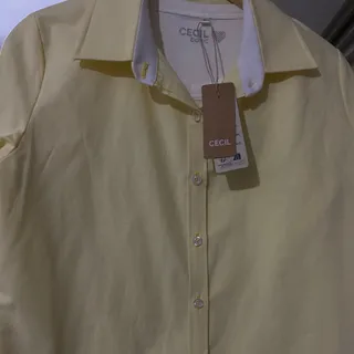 شومیز زرد کره ای