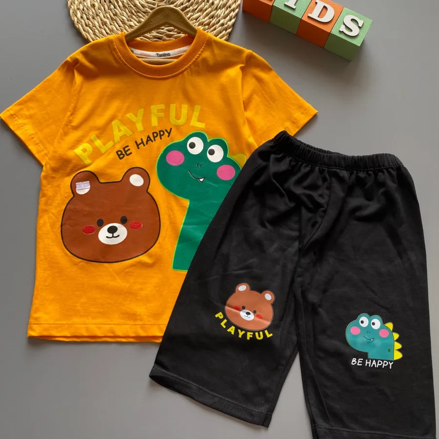 تیشرت شلوارک پسرانه