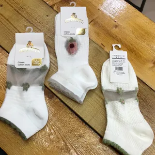 جوراب نخ پنبه خارجی