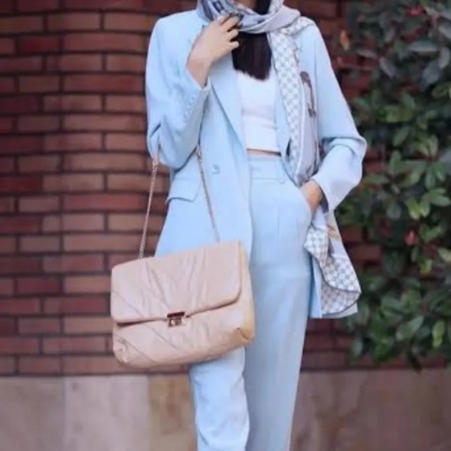 کت آبی آسمانی