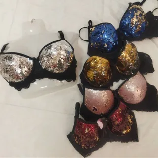 سوتین کاپدار پولکی زنانه