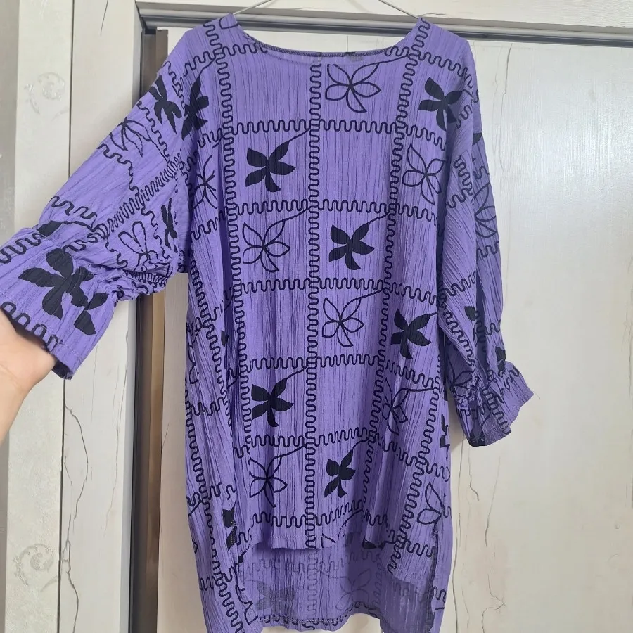 شومیز مانتویی پشت بلند