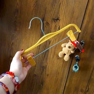 چوب لباسی دوگیره
طرح چوب