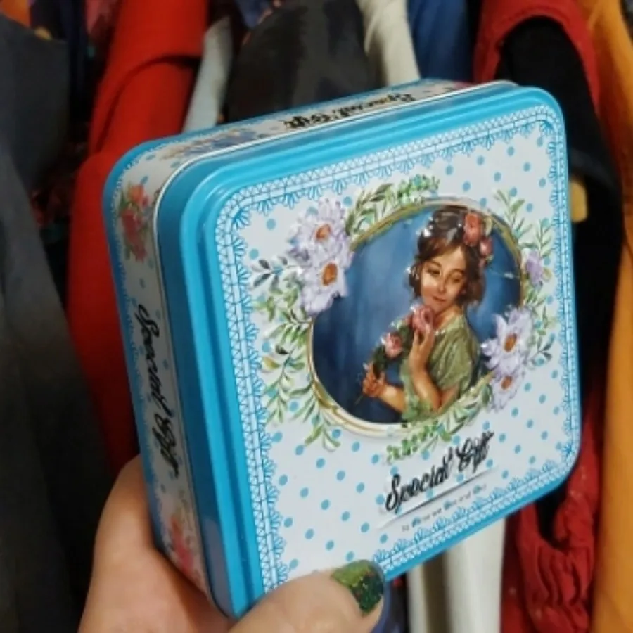 جعبه فلزی کیوت و ناز