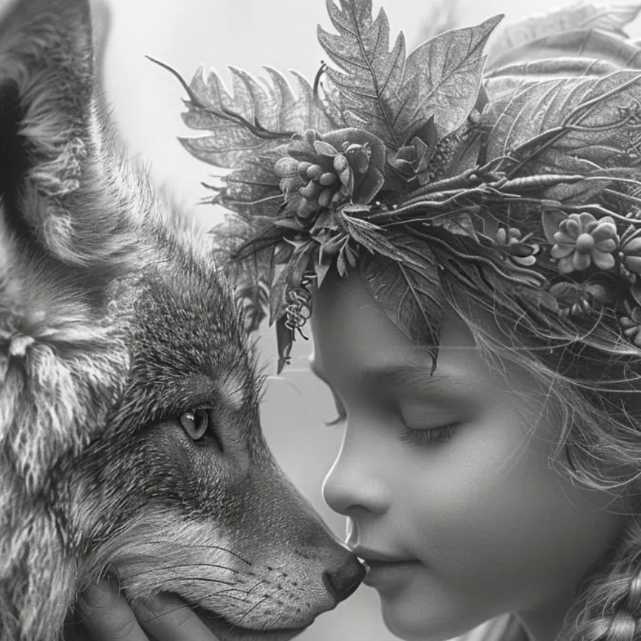 تابلو سیاه قلم هایپرریال