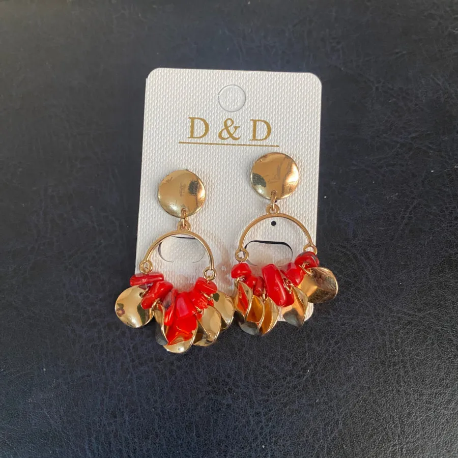 گوشواره استیل و‌سنگ