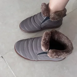 کفش نیم بوت خزدار