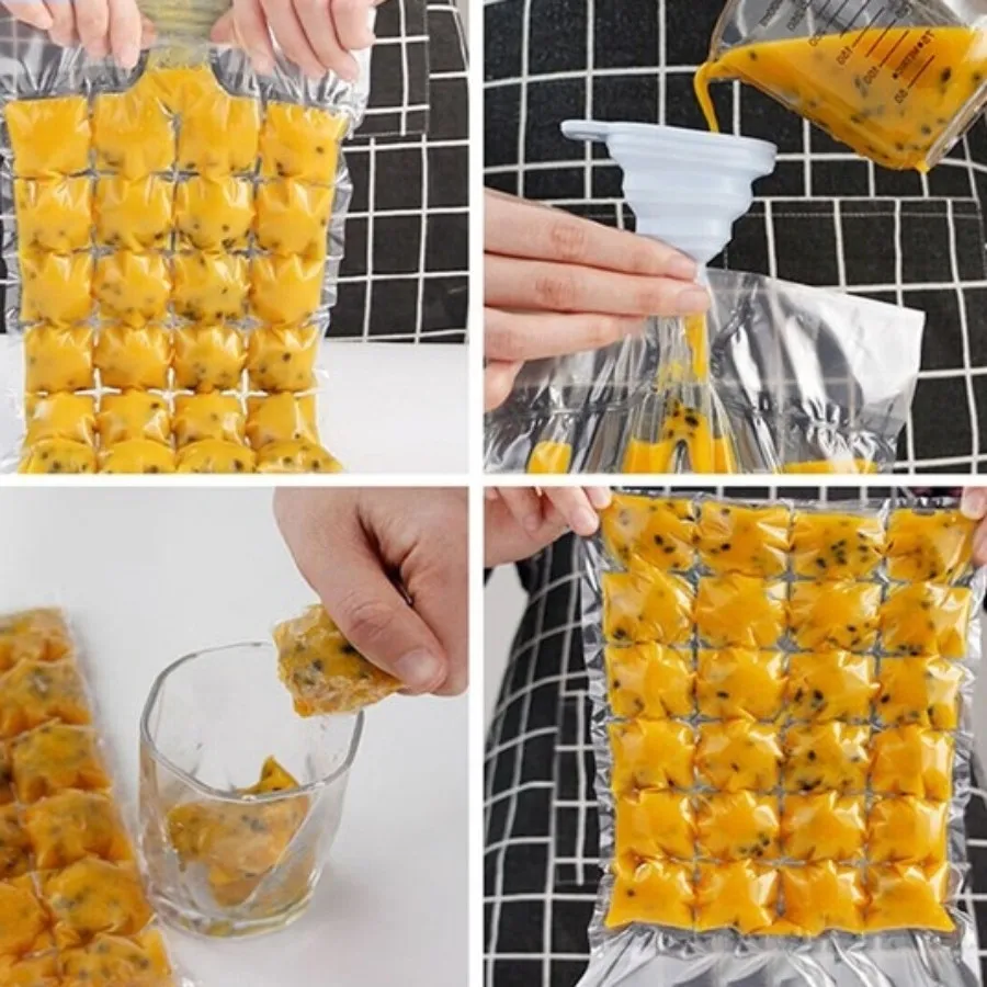 قالب یخ یکبار مصرف